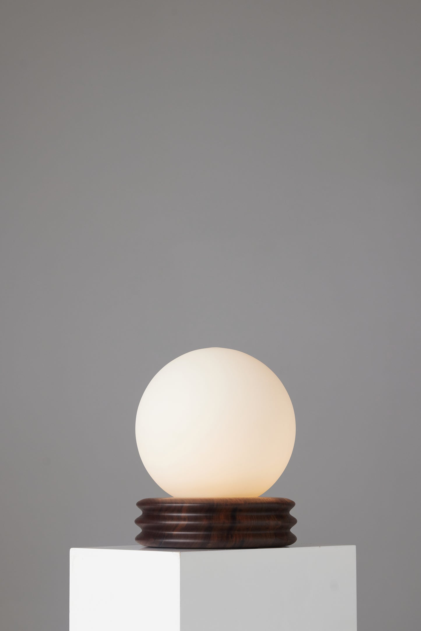 Moonwake Lamp - Walnut