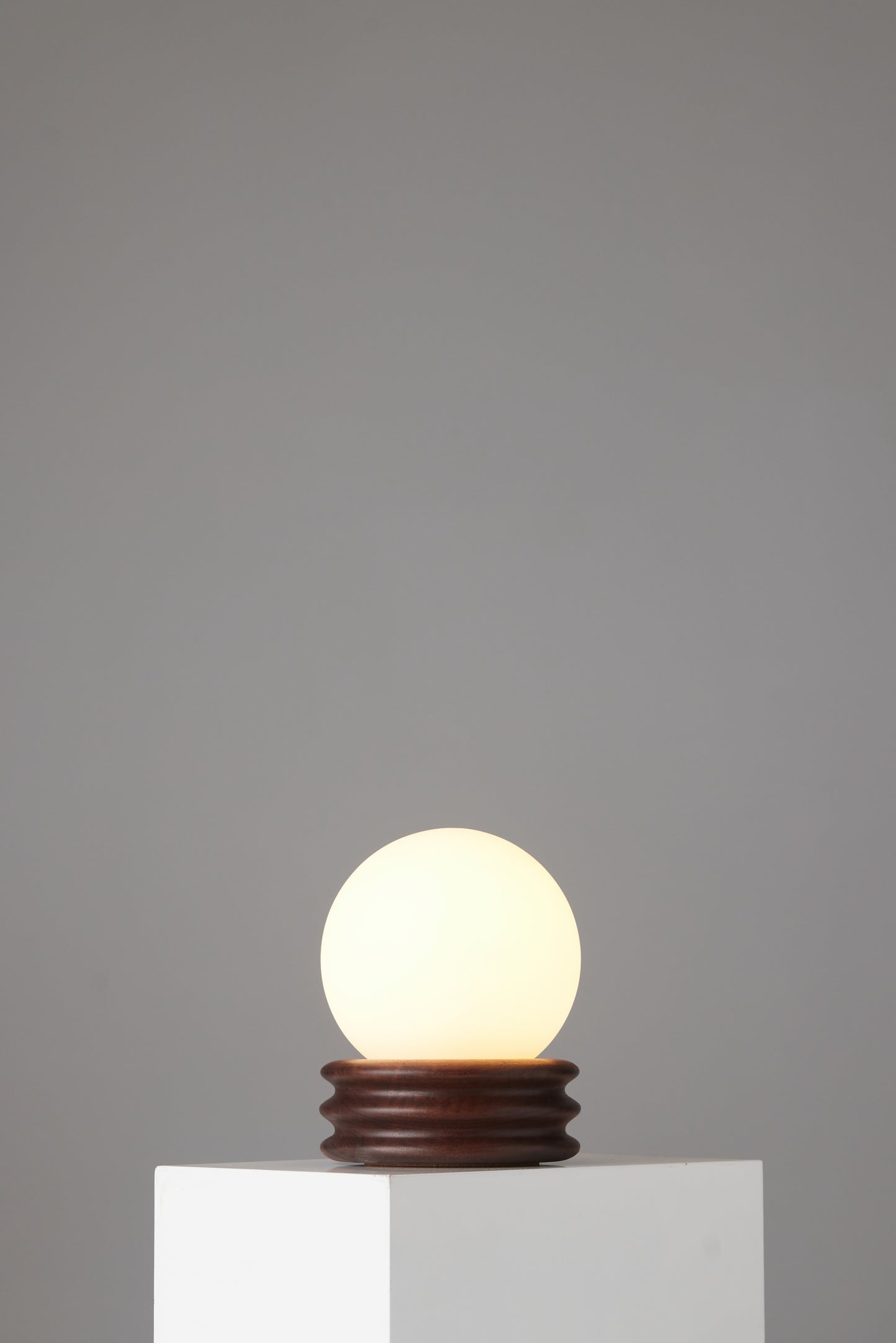 Moonwake Lamp - Walnut