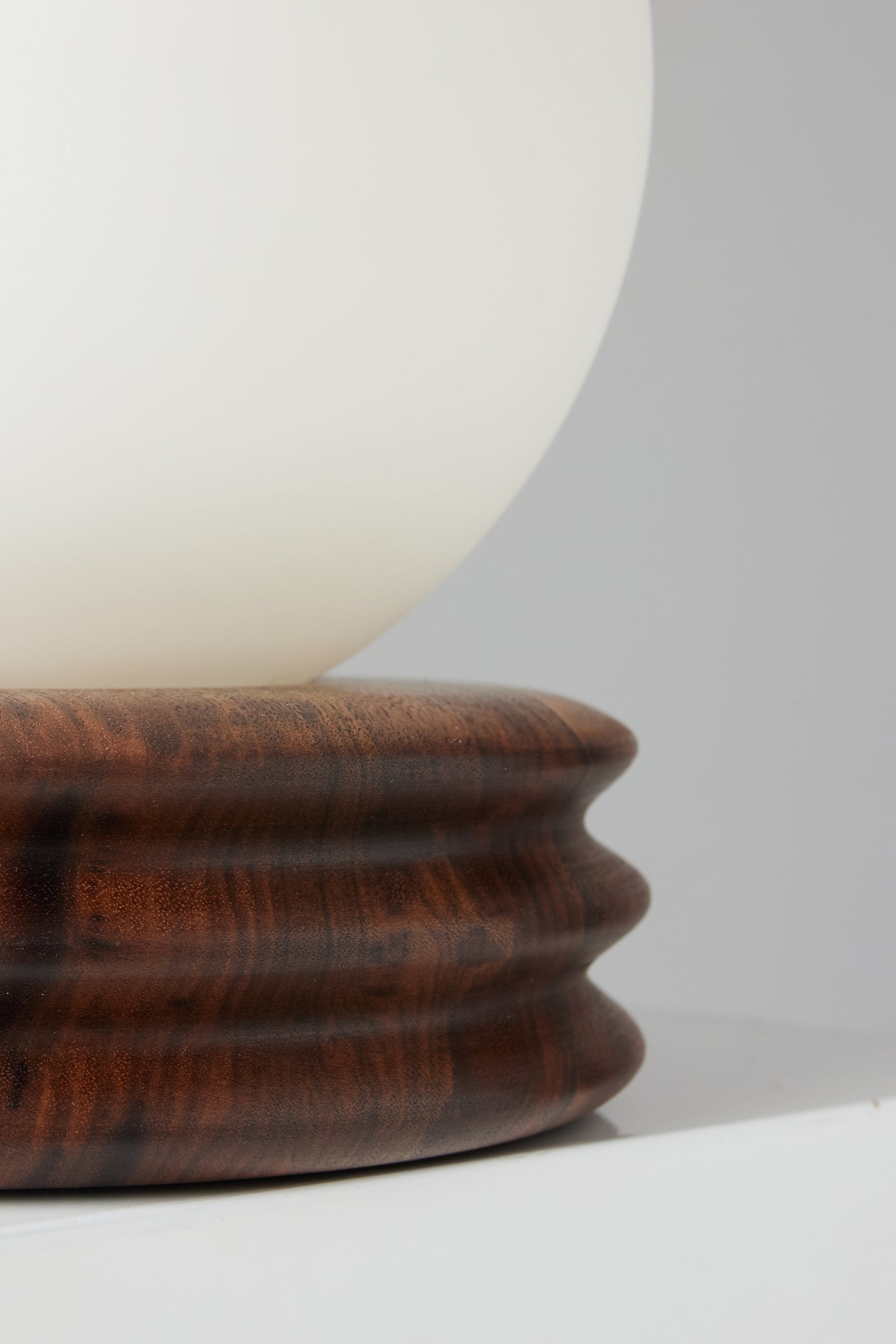 Moonwake Lamp - Walnut