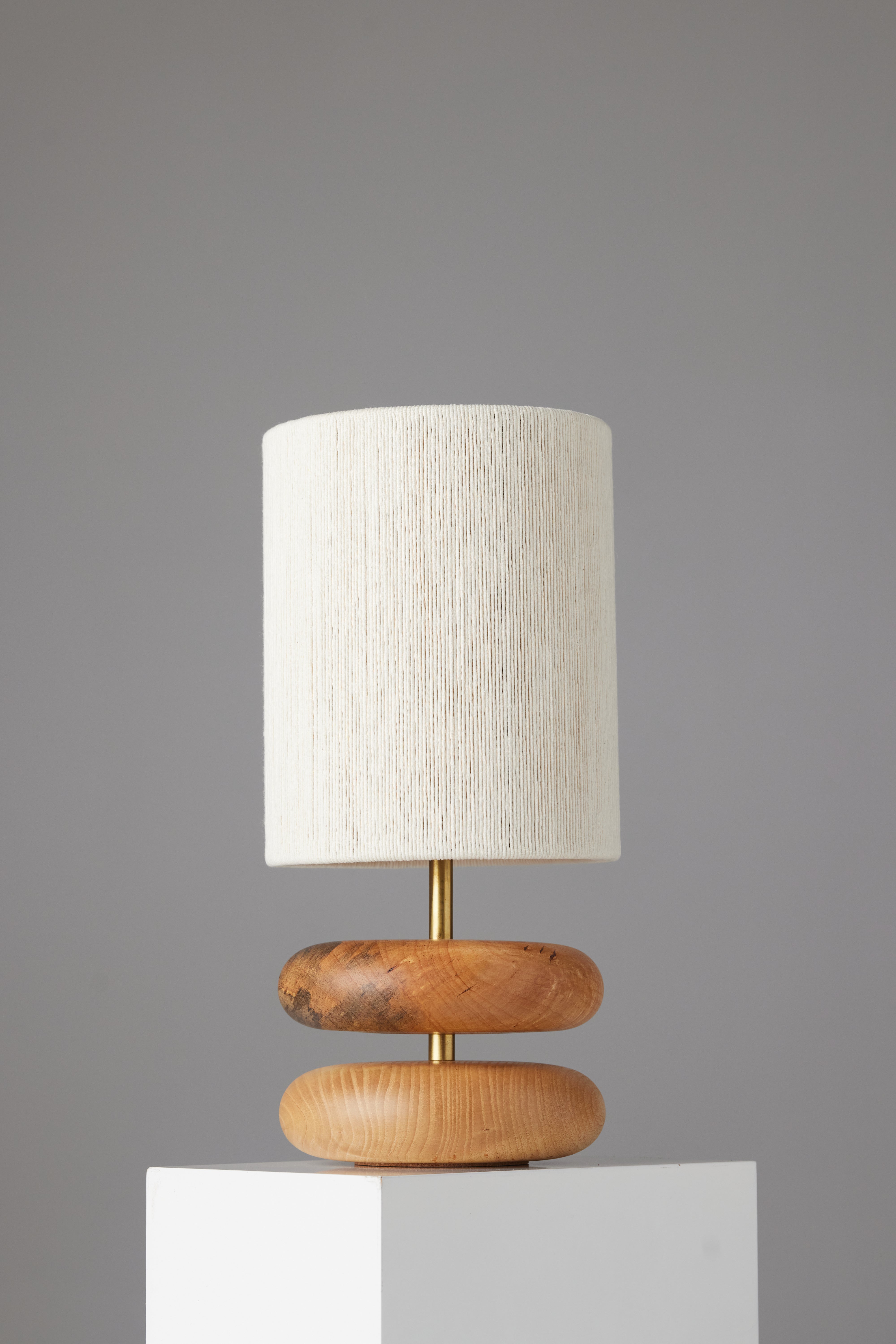 River Rock Lamp - Ash