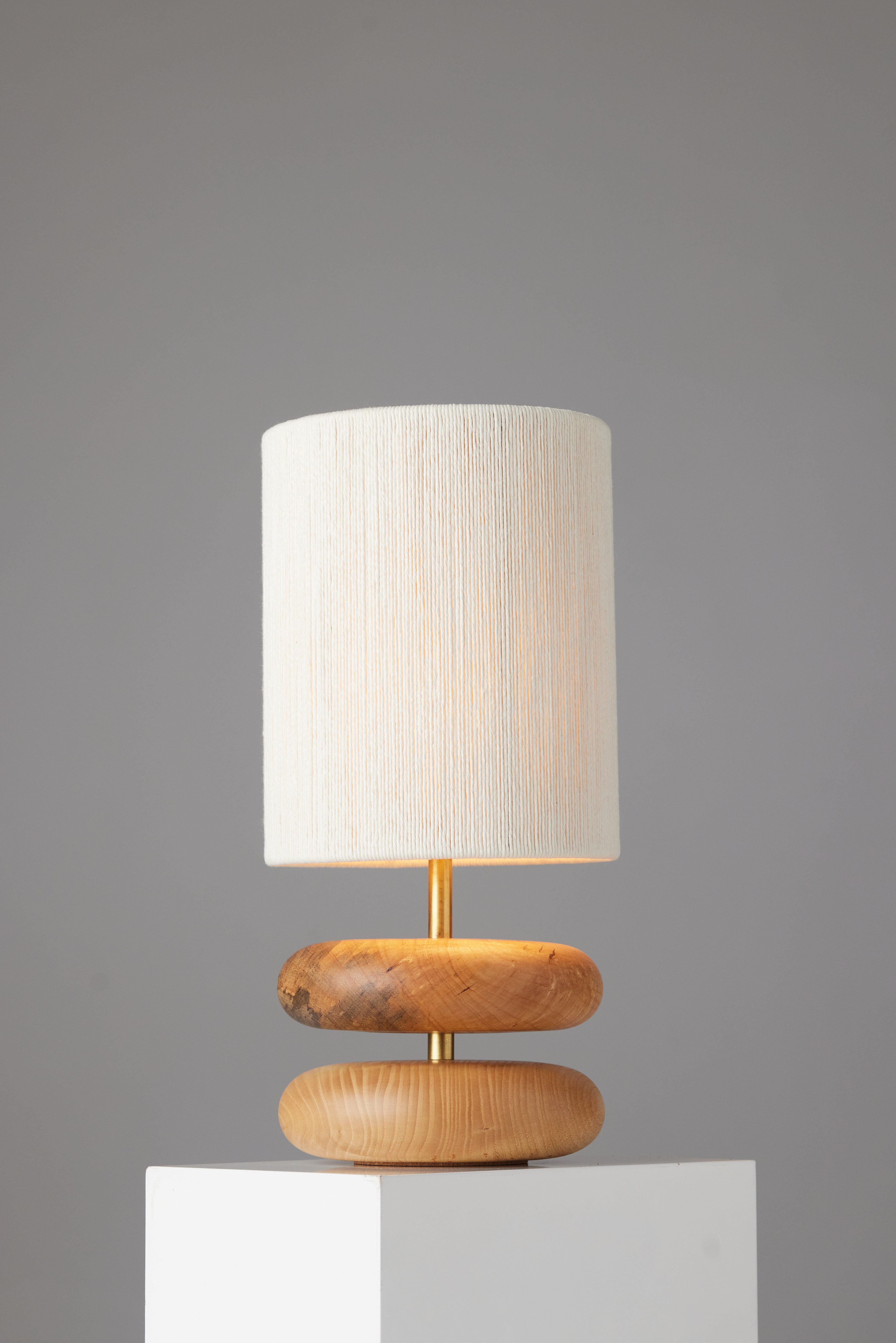 River Rock Lamp - Ash