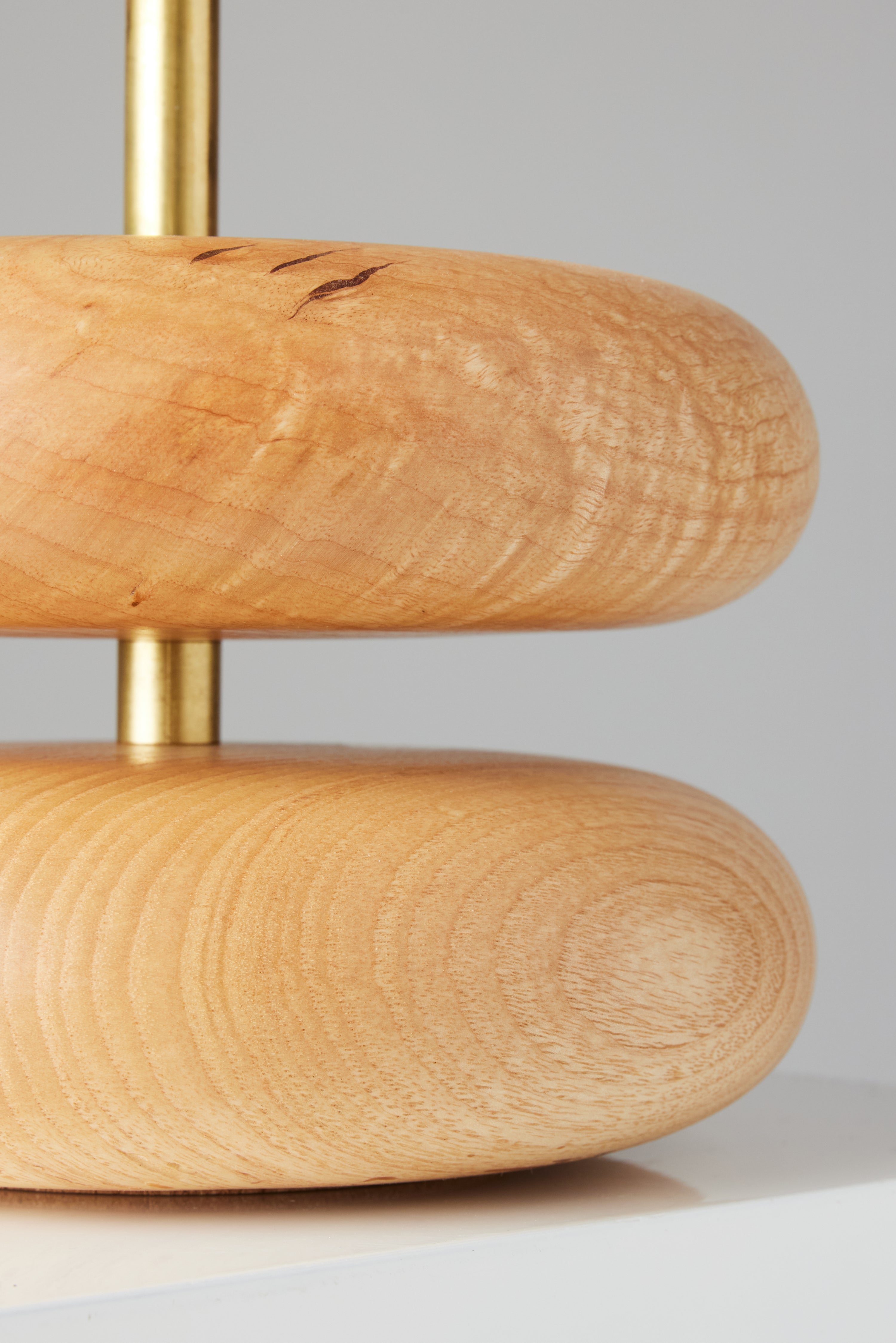 River Rock Lamp - Ash