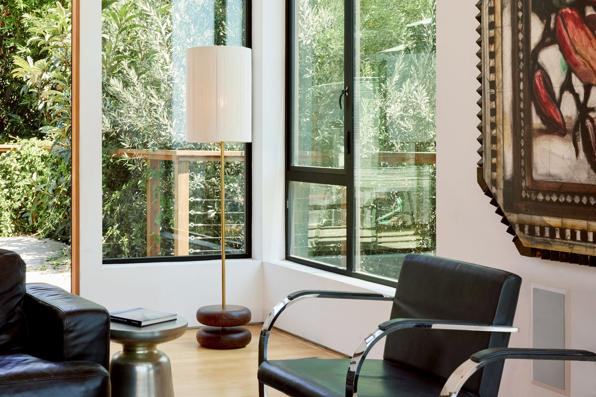 River Rock Floor Lamp