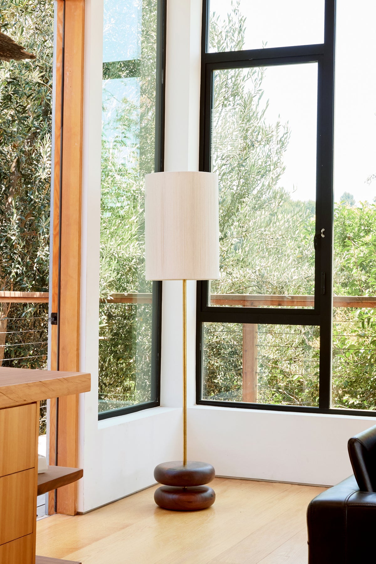 River Rock Floor Lamp