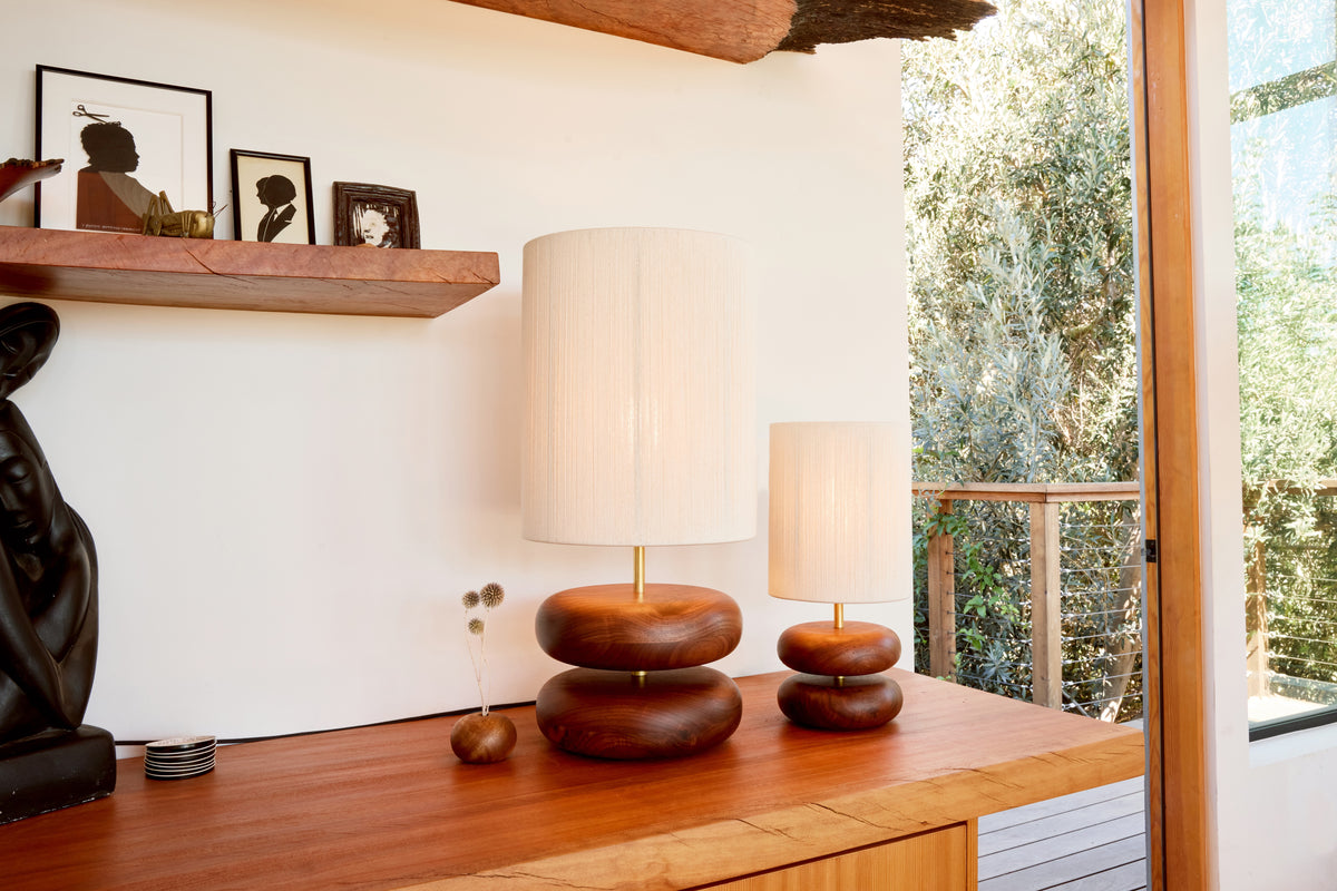 River Rock Table Lamps