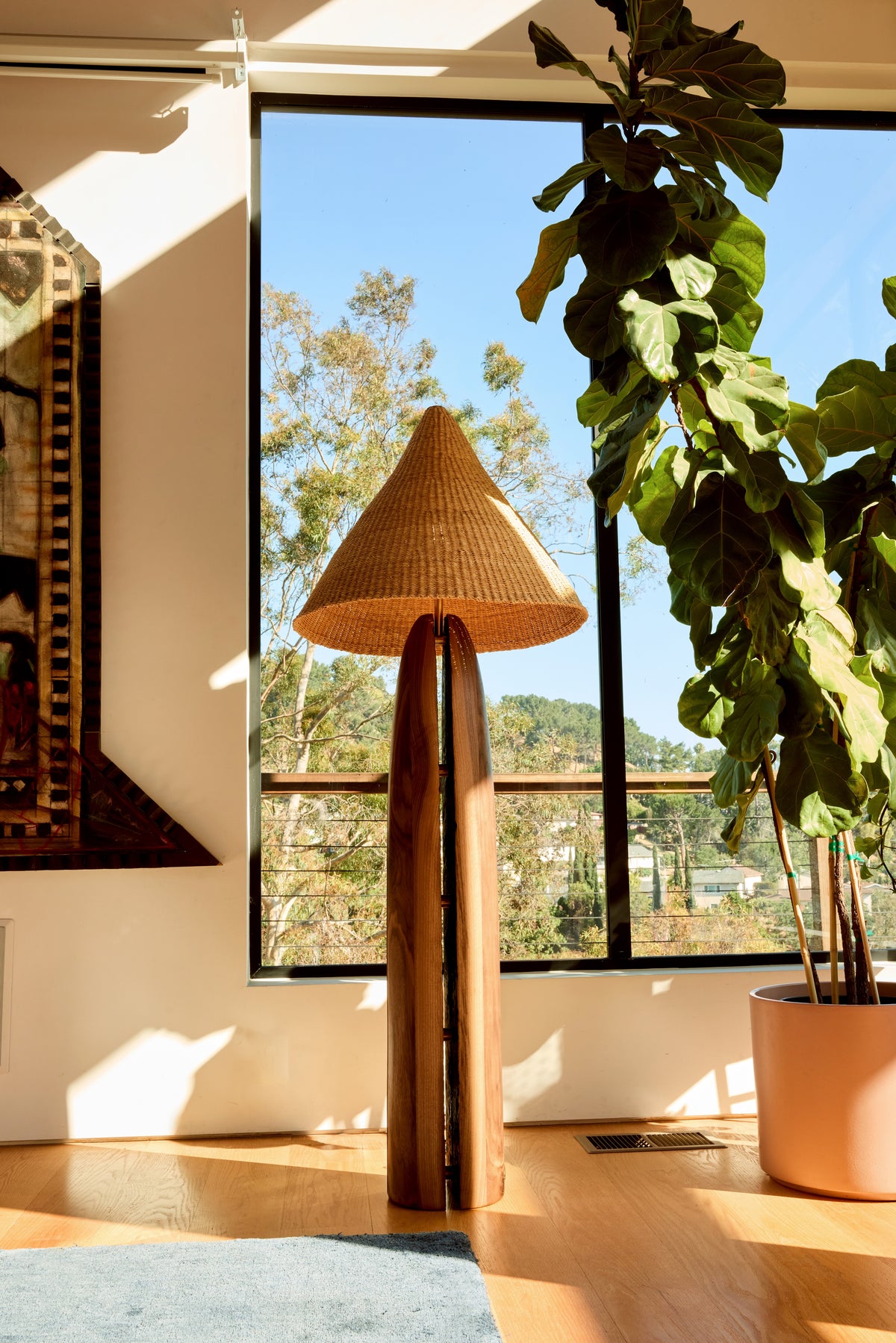 Split Rock Floor Lamp