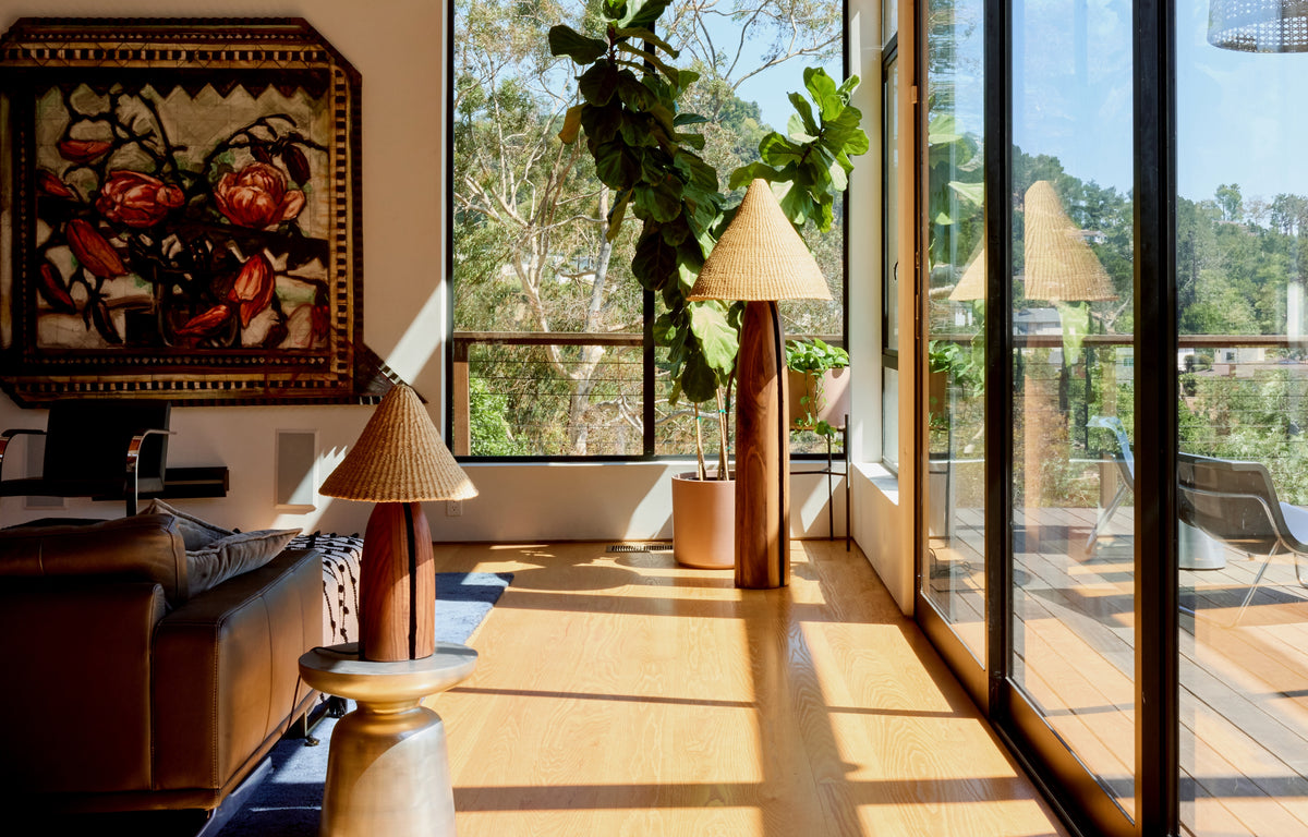 Split Rock Floor Lamp