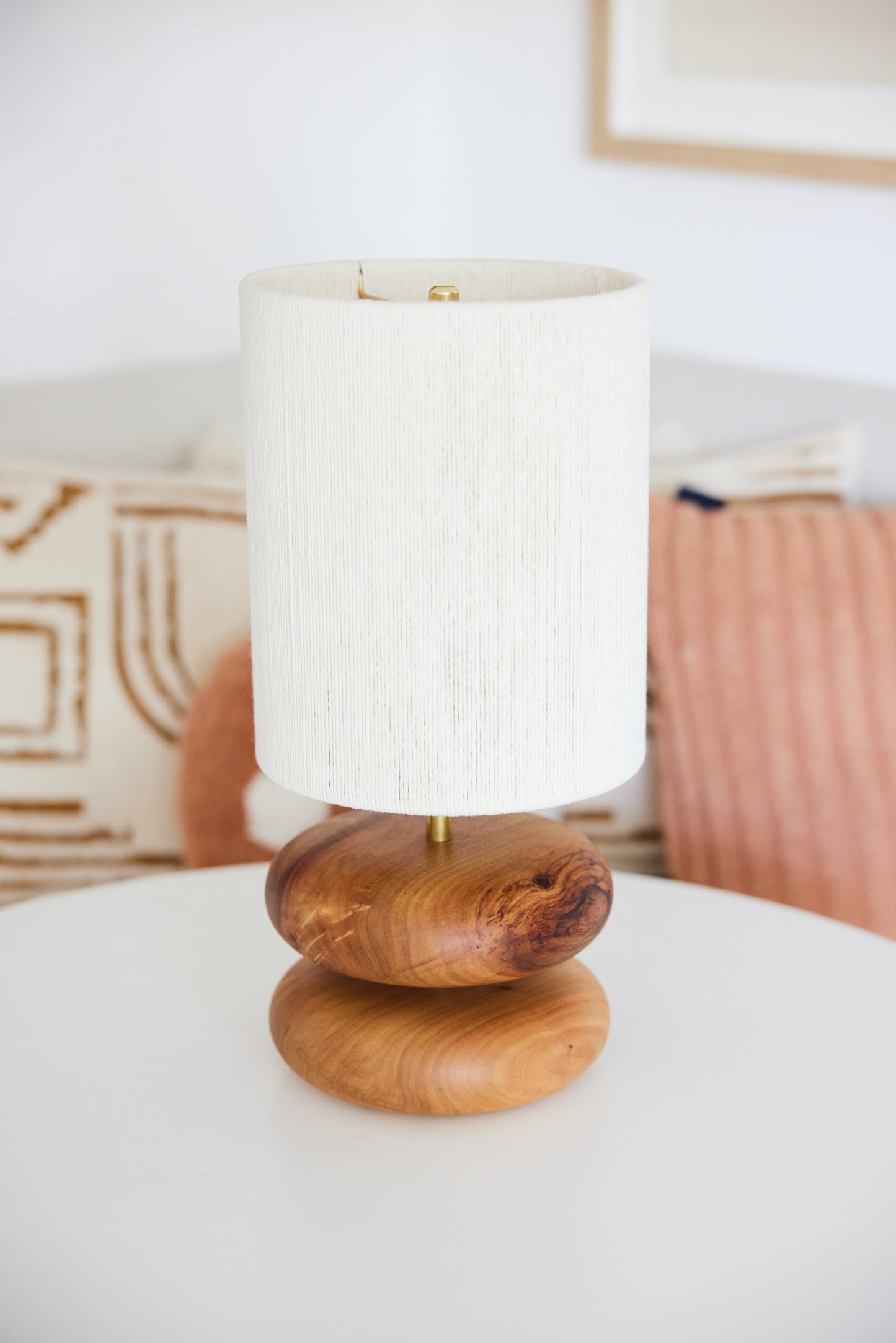 River Rock Lamp - Camphor