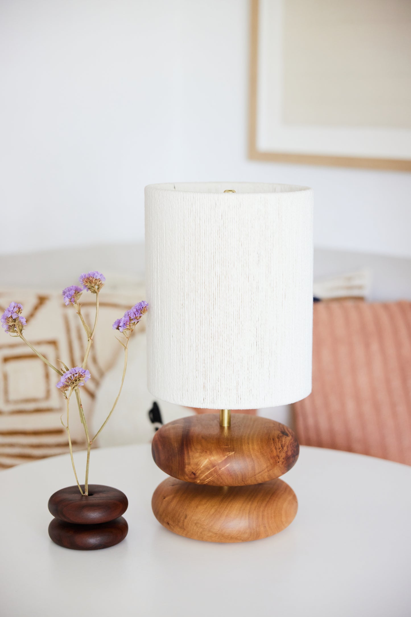 River Rock Lamp - Camphor